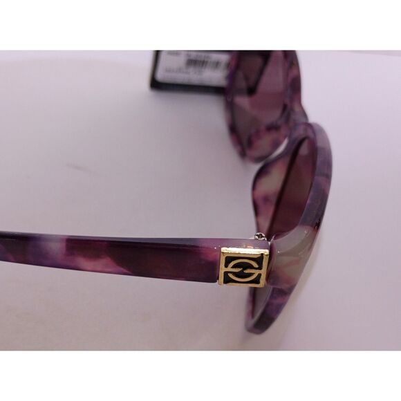 Foster Grant LP 1806 Purple Tortoise Square Frame Sunglasses - Picture 6 of 15